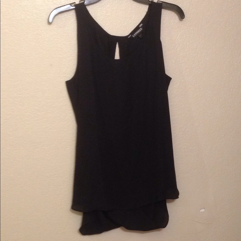 Express Large sheer open bag top